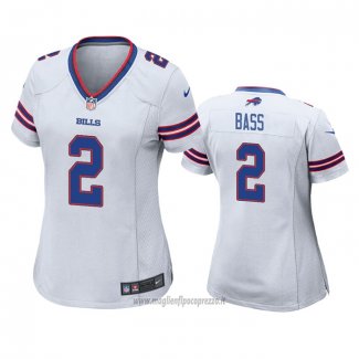 Maglia NFL Game Donna Buffalo Bills Tyler Bass Bianco