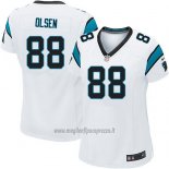 Maglia NFL Game Donna Carolina Panthers Olsen Bianco