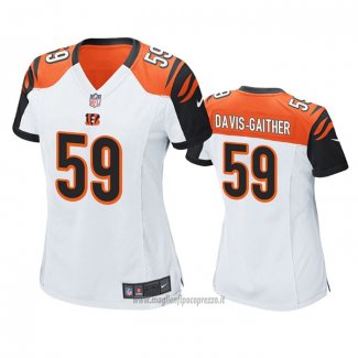 Maglia NFL Game Donna Cincinnati Bengals Akeem Davis Gaither Bianco