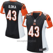 Maglia NFL Game Donna Cincinnati Bengals Iloka Nero