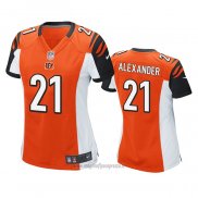 Maglia NFL Game Donna Cincinnati Bengals Mackensie Alexander Arancione