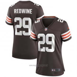 Maglia NFL Game Donna Cleveland Browns Sheldrick Redwine Marrone