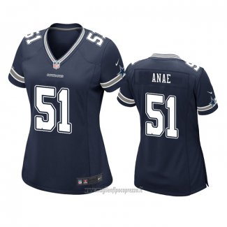 Maglia NFL Game Donna Dallas Cowboys Bradlee Anae Blu