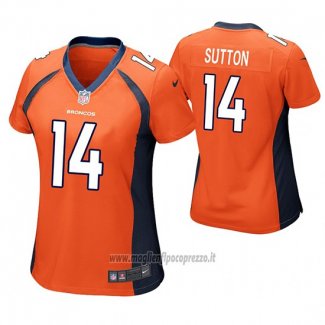 Maglia NFL Game Donna Denver Broncos Courtland Sutton Arancione