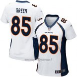 Maglia NFL Game Donna Denver Broncos Green Bianco