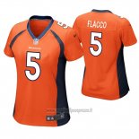 Maglia NFL Game Donna Denver Broncos Joe Flacco Arancione