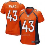 Maglia NFL Game Donna Denver Broncos Ward Arancione