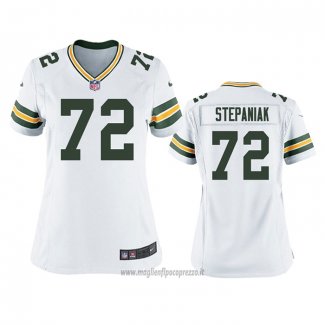 Maglia NFL Game Donna Green Bay Packers Simon Stepaniak Bianco