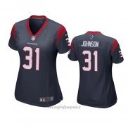 Maglia NFL Game Donna Houston Texans David Johnson Blu