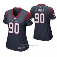 Maglia NFL Game Donna Houston Texans Jadeveon Clowney Blu