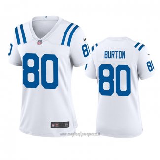 Maglia NFL Game Donna Indianapolis Colts Trey Burton Bianco