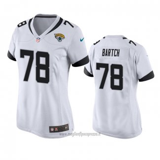 Maglia NFL Game Donna Jacksonville Jaguars Ben Bartch Bianco