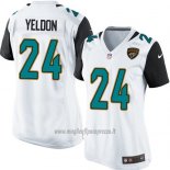 Maglia NFL Game Donna Jacksonville Jaguars Yeldon Bianco