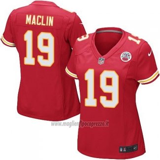 Maglia NFL Game Donna Kansas City Chiefs Montana Rosso