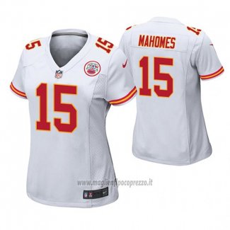 Maglia NFL Game Donna Kansas City Chiefs Patrick Mahomes Ii Bianco