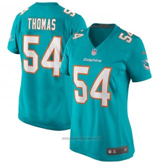 Maglia NFL Game Donna Miami Dolphins Zach Thomas Retired Verde
