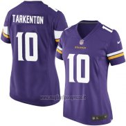 Maglia NFL Game Donna Minnesota Vikings Tarkenton Viola