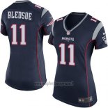 Maglia NFL Game Donna New England Patriots Bledsoe Nero