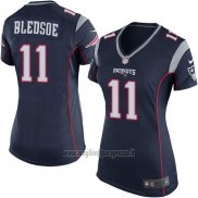 Maglia NFL Game Donna New England Patriots Bledsoe Nero