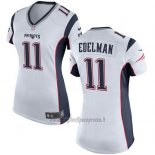 Maglia NFL Game Donna New England Patriots Edelman Bianco