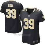Maglia NFL Game Donna New Orleans Saints Bell Nero