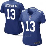 Maglia NFL Game Donna New York Giants Beckham Jr Blu