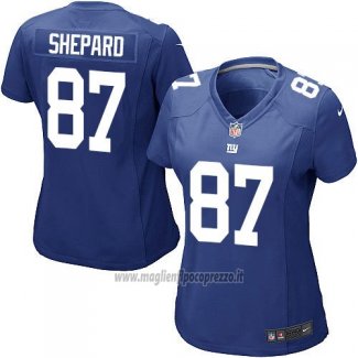 Maglia NFL Game Donna New York Giants Shepard Blu