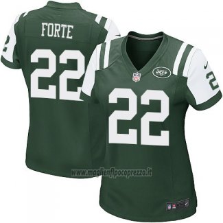 Maglia NFL Game Donna New York Jets Forte Verde