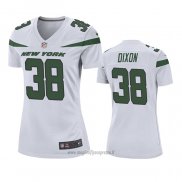 Maglia NFL Game Donna New York Jets Kenneth Dixon Bianco