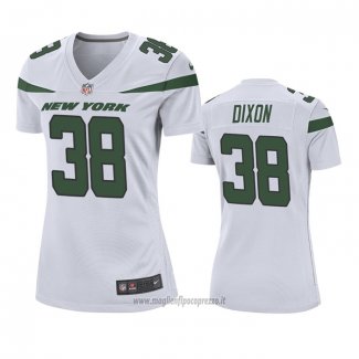 Maglia NFL Game Donna New York Jets Kenneth Dixon Bianco