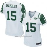 Maglia NFL Game Donna New York Jets Marshall Bianco