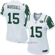 Maglia NFL Game Donna New York Jets Marshall Bianco