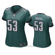Maglia NFL Game Donna Philadelphia Eagles Jatavis Brown Verde