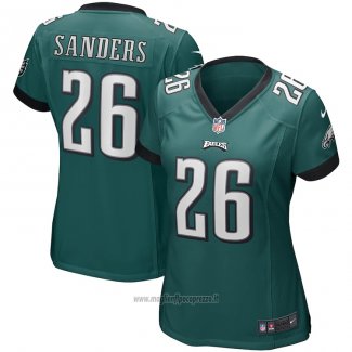 Maglia NFL Game Donna Philadelphia Eagles Miles Sanders Verde