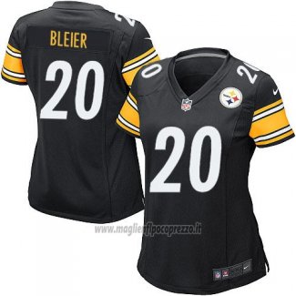 Maglia NFL Game Donna Pittsburgh Steelers Bleier Nero