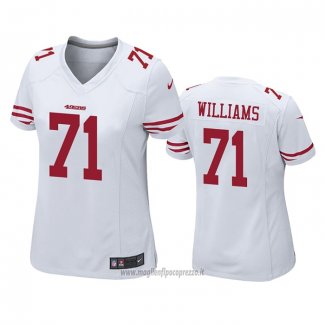 Maglia NFL Game Donna San Francisco 49ers Trent Williams Bianco