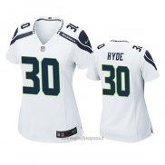 Maglia NFL Game Donna Seattle Seahawks Carlos Hyde Bianco