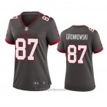 Maglia NFL Game Donna Tampa Bay Buccaneers Rob Gronkowski Alternato Grigio