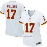 Maglia NFL Game Donna Washington Commanders Williams Bianco