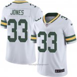 Maglia NFL Game Green Bay Packers 33 Aaron Jones Bianco