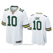 Maglia NFL Game Green Bay Packers Jordan Love Bianco