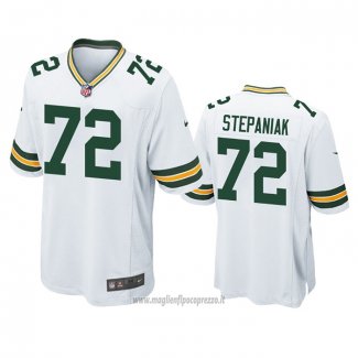 Maglia NFL Game Green Bay Packers Simon Stepaniak Bianco