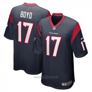 Maglia NFL Game Houston Texans Kris Boyd Blu