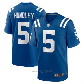 Maglia NFL Game Indianapolis Colts Brett Hundley Blu