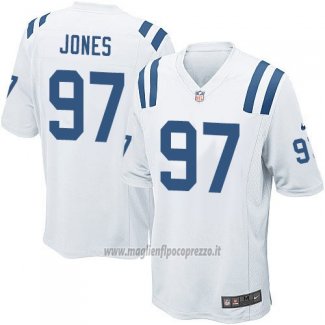 Maglia NFL Game Indianapolis Colts Jones Bianco