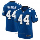 Maglia NFL Game Indianapolis Colts Zaire Franklin Indiana Nights Alternato Blu