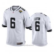 Maglia NFL Game Jacksonville Jaguars Jake Luton Bianco