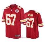 Maglia NFL Game Kansas City Chiefs Lucas Niang Rosso