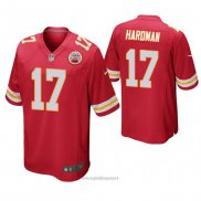Maglia NFL Game Kansas City Chiefs Mecole Hardman Rosso