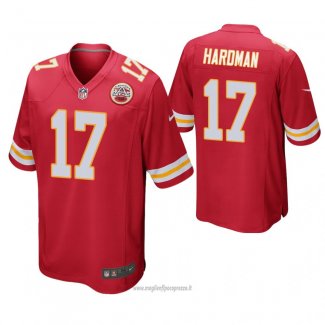 Maglia NFL Game Kansas City Chiefs Mecole Hardman Rosso